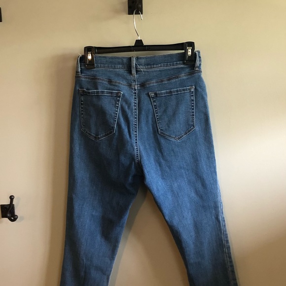 High Rise Panel Jeans - Picture 4 of 6